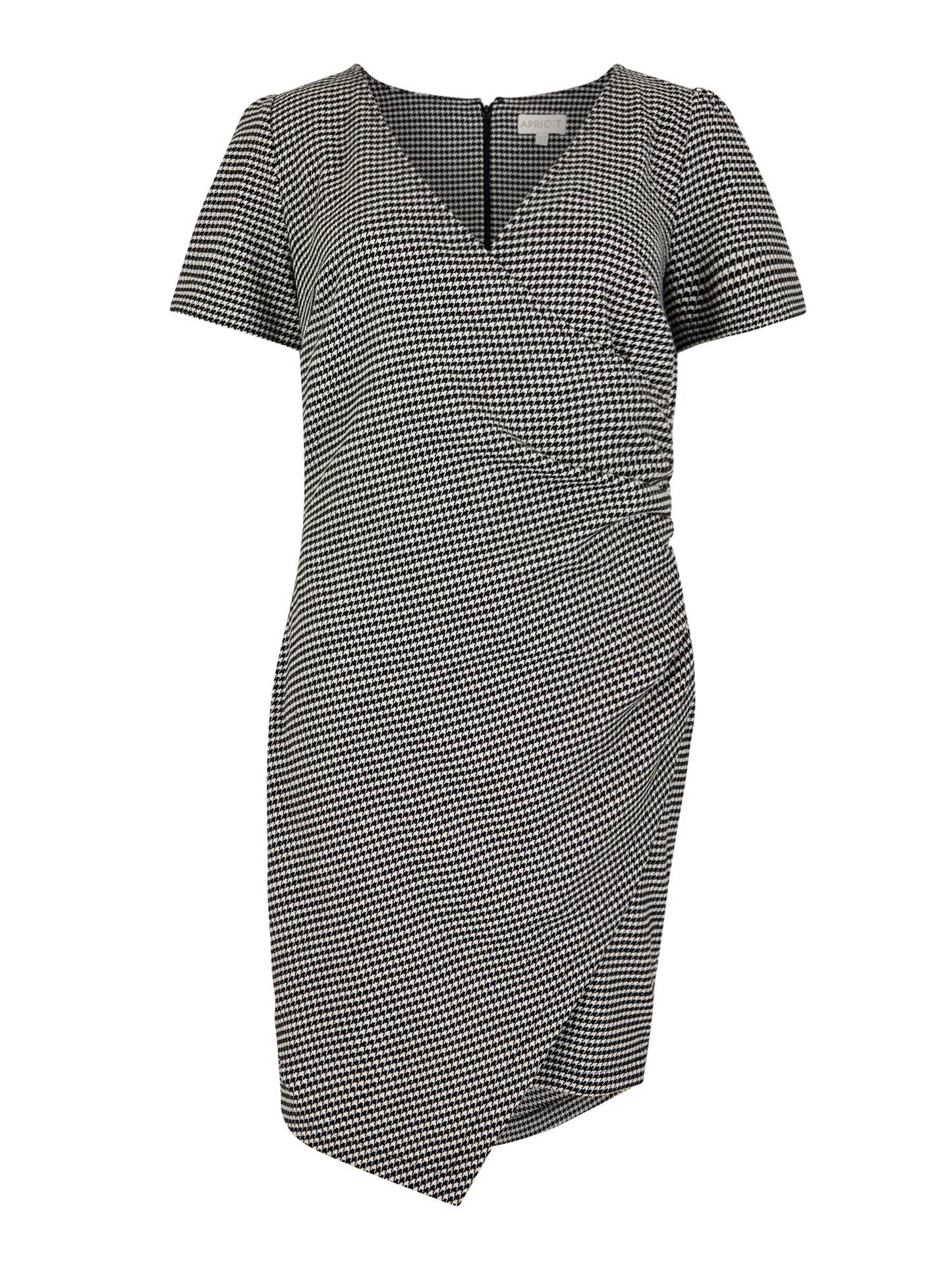 robe motif pied-de-poule