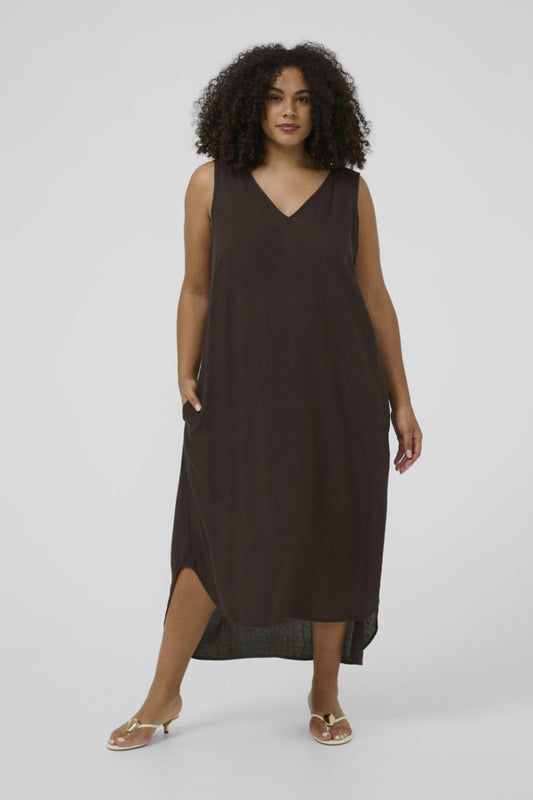 robe brun foncé
