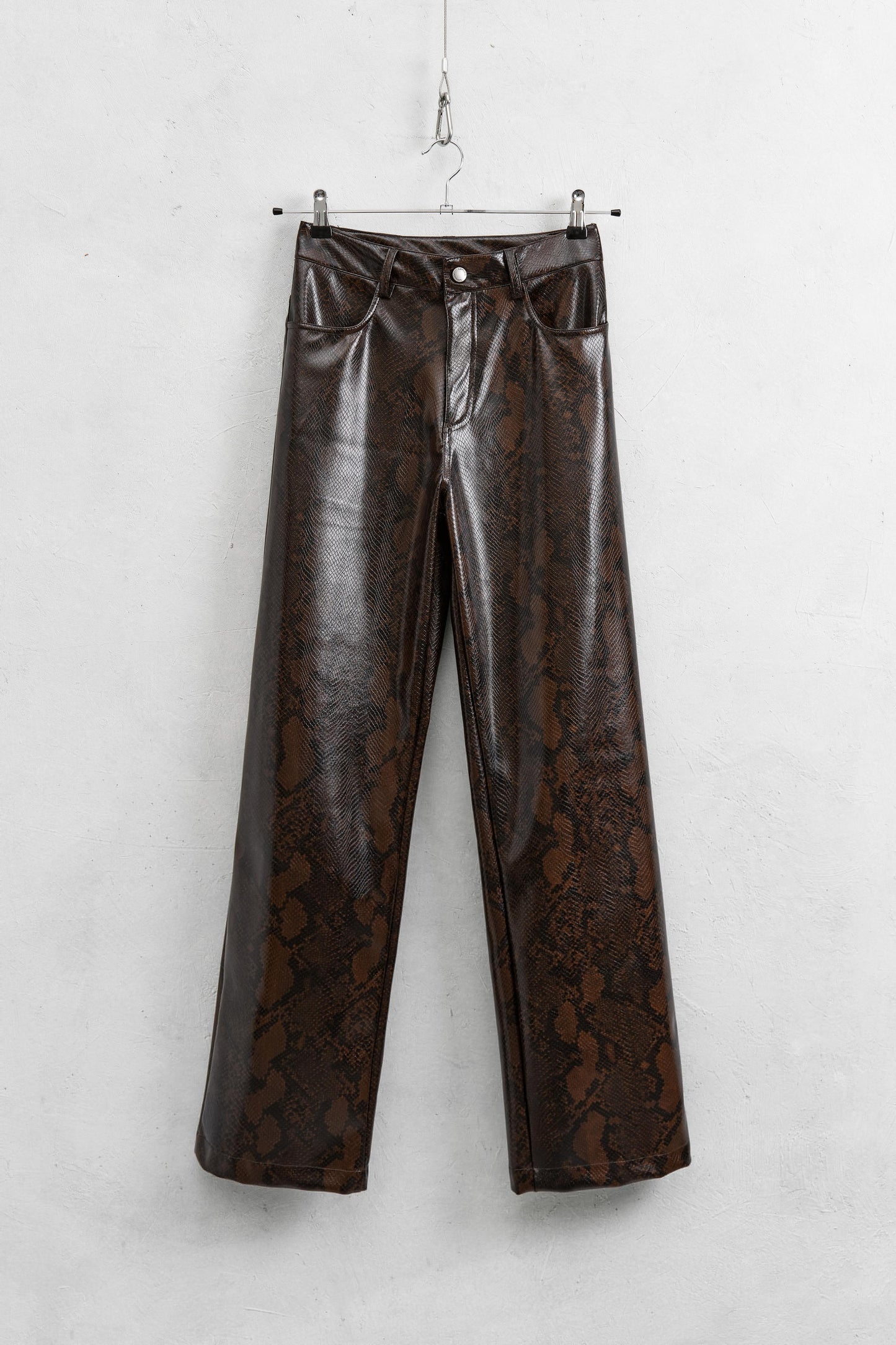 pantalons cuir vegan