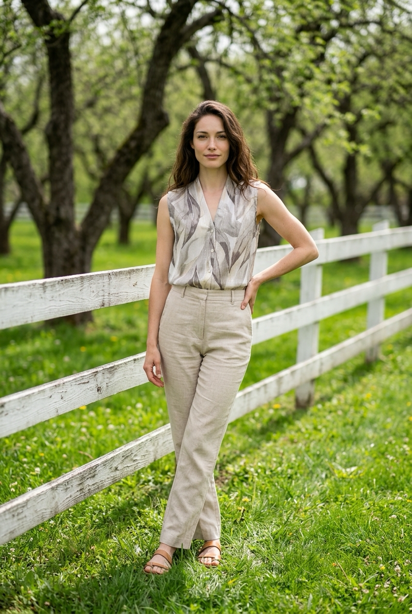 Camisole kaki