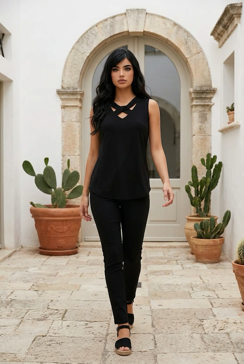 camisole noire