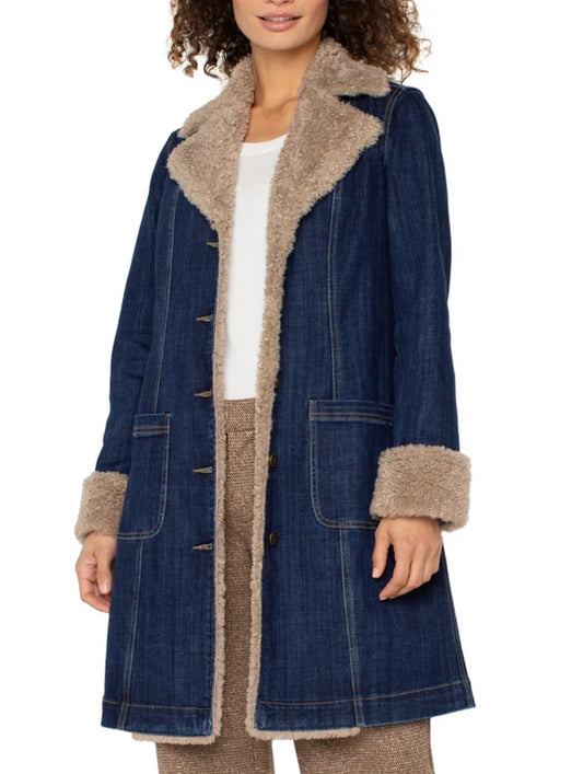 manteau de jeans